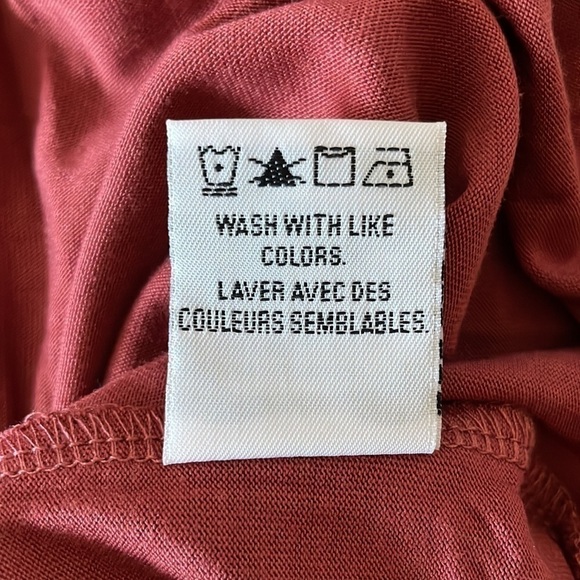 Kismet Vale Spice Button front Crochet Yoke Trim Sleeveless Top Extra Small - Picture 11 of 11